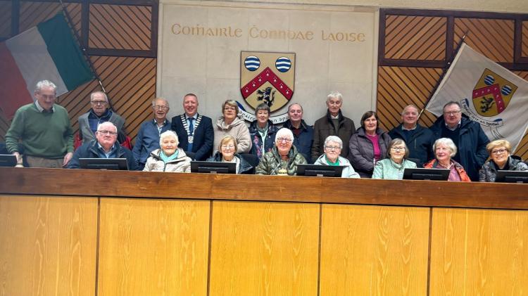 'We wanted to see what goes on' Laois retired group come to council meeting