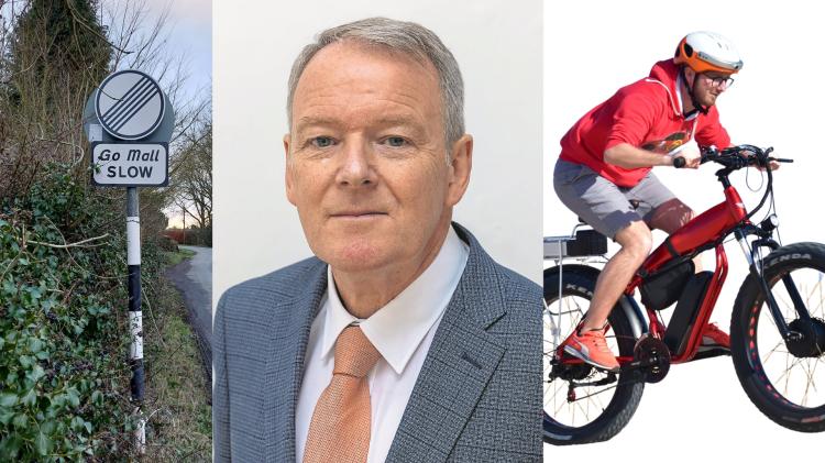 Laois TD's car overtaken by 70km/h speeding e-bike