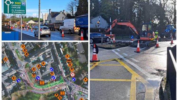 Laois motorists warned to expect delays at busy Portlaoise road