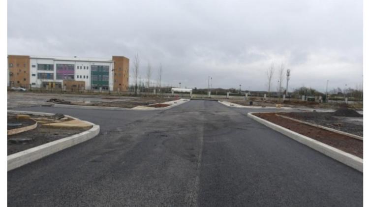 Progress being made on construction of business park on long vacant site in Laois