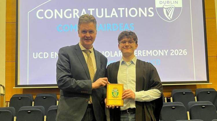 Bright Laois student secures third scholarship