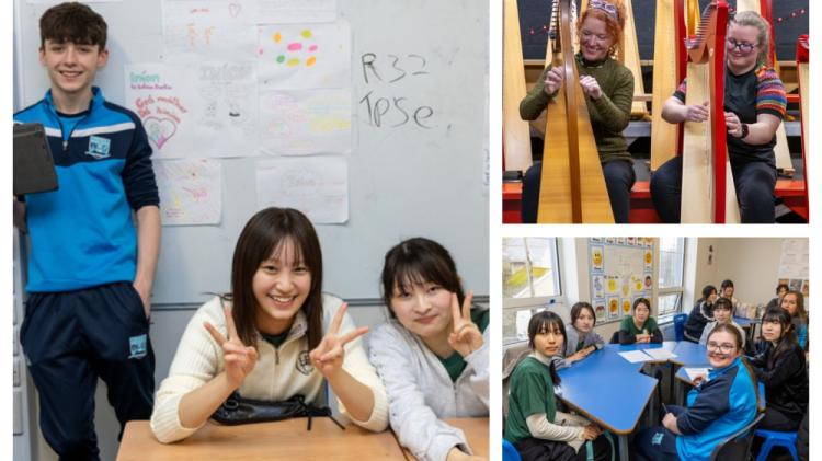 PICTURES:  Japanese students visit Laois for three-day musical tour