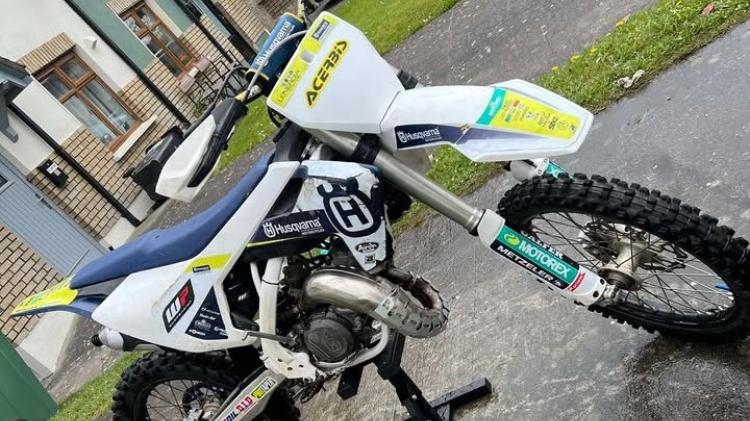 Motorcycle placed in car boot and stolen in Laois