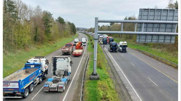 Irish Road Haulage Association not taking part in fuel protests while in negotiations