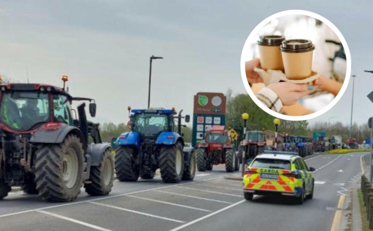 WATCH: Show of unity in Laois as business rallies behind Portlaoise fuel protesters