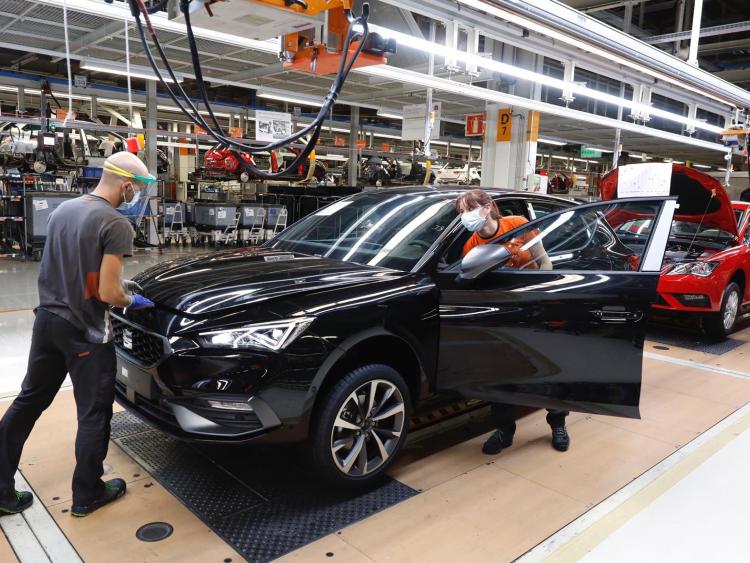 Major car manufacturers getting production lines rolling