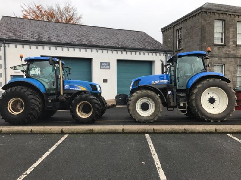 Two stolen tractors 
