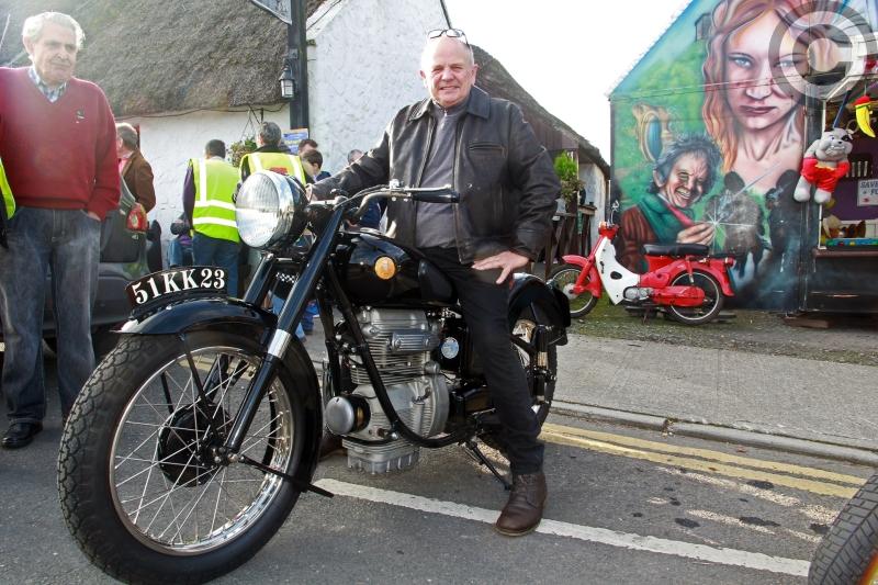 Vintage bikes tractors