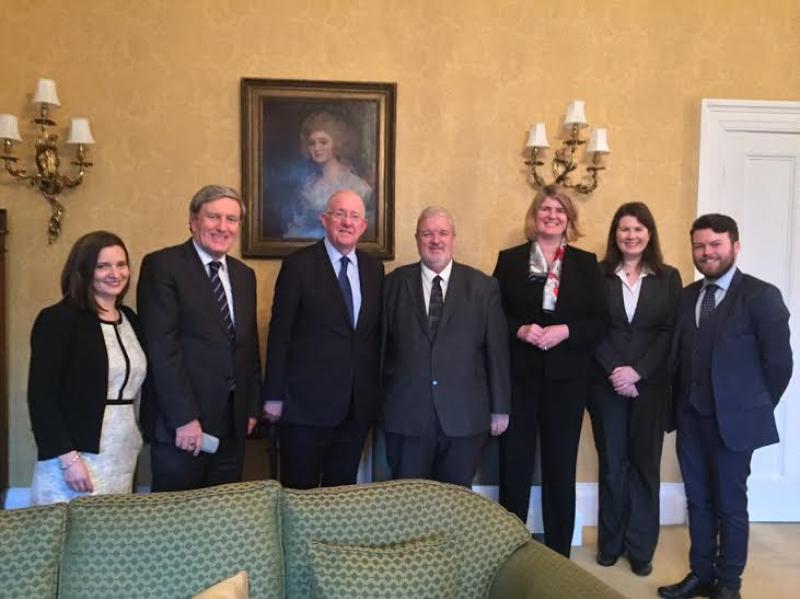 Brexit toplines Flanagan's visit to Londaon 