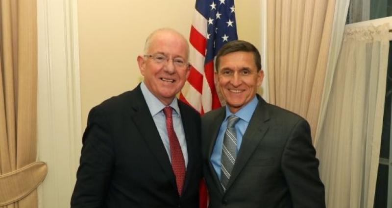 Minister Charlie Flanagan visits Washington.