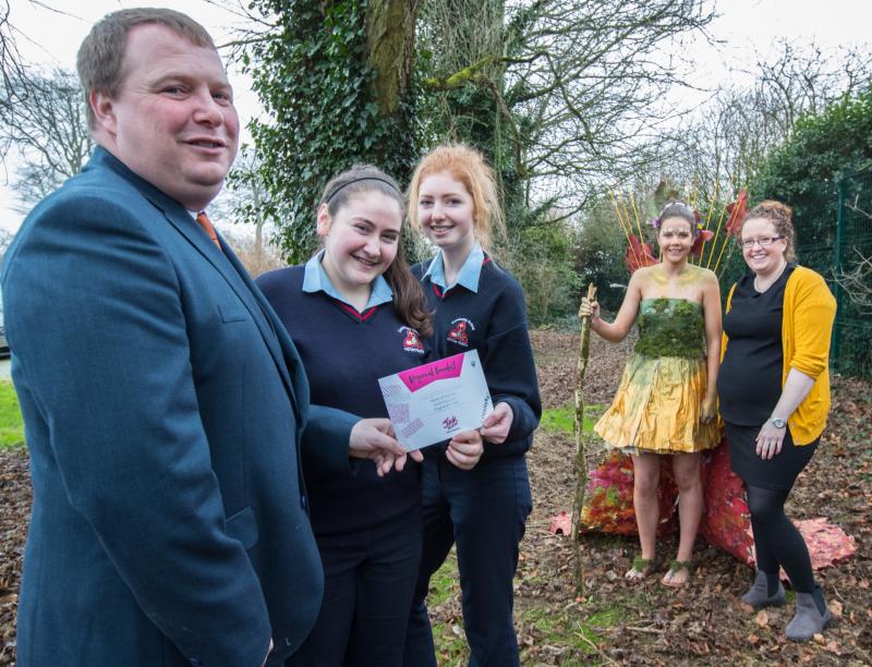 Mountrath's  Junk Kouture designers  get a coveted Silver Ticket to  the regional final