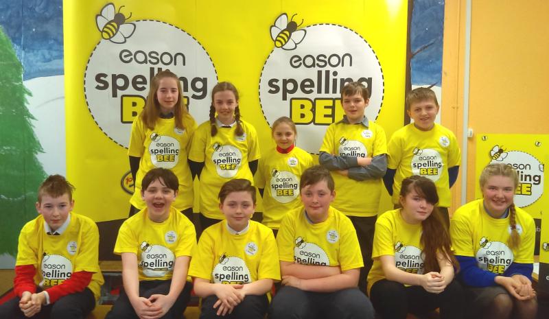 Paddy from Abbeyleix is crowned the Laois spelling Bee champion