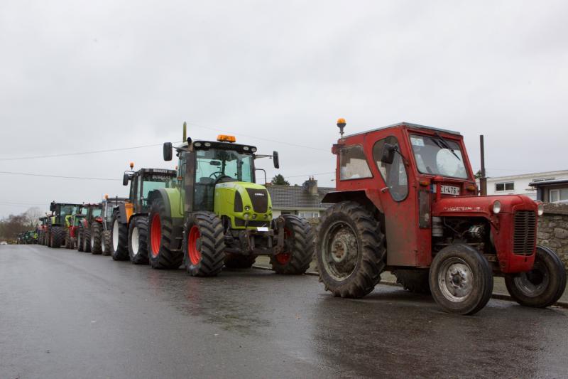 Green Diesel Tractor Run