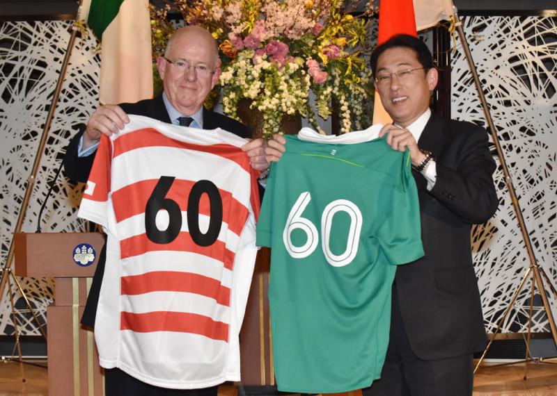 Charlie Flanagan promotes Ireland's  hosting of World Cup