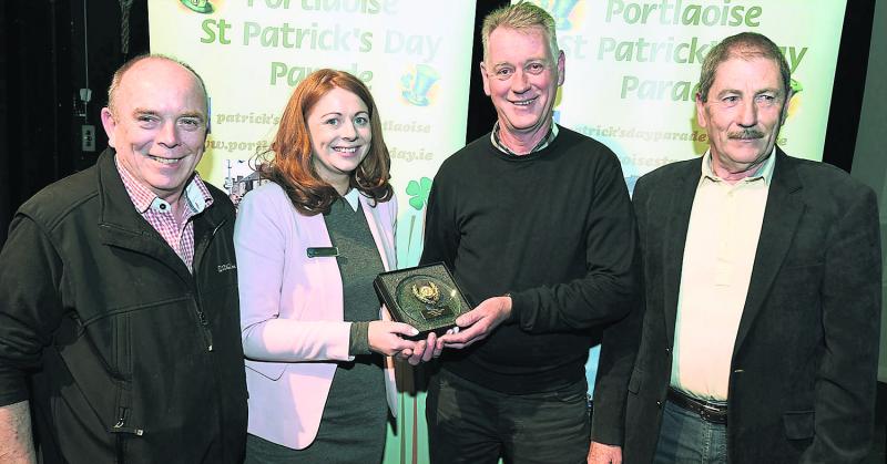 St Patrick's Day Parade awards.