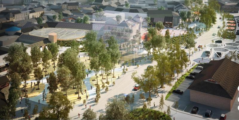 Prominant Portlaoise town centre €12 million redesign to start within months 