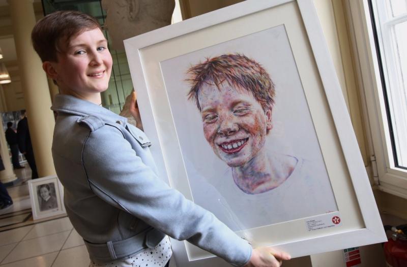  Laois girl wins the All-Ireland of children's art in Texaco Children’s Art Competition