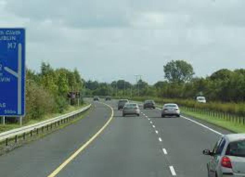Trucks collision on motorway after man lies in middle of road 