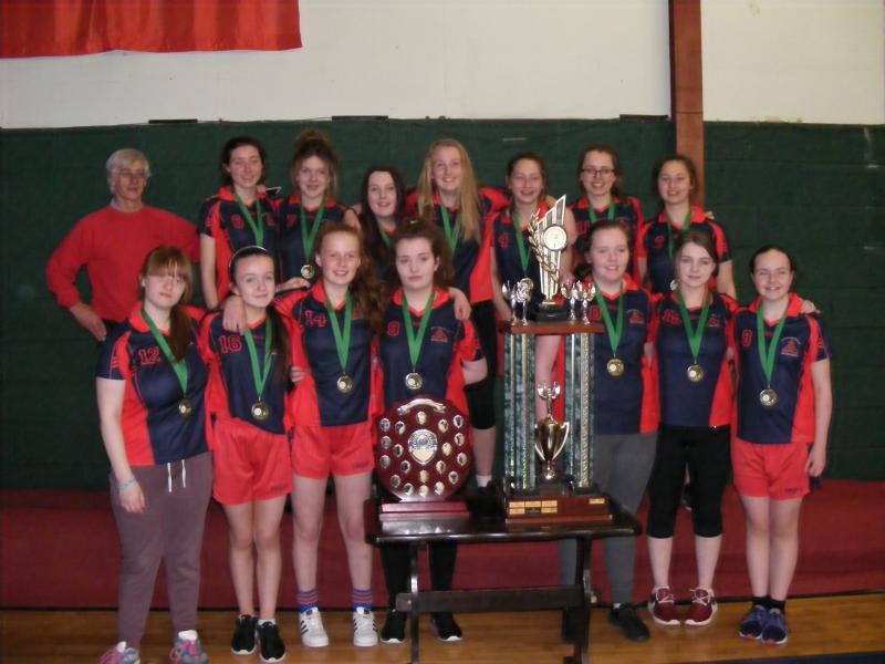 Mountrath CS girls storm to glory in All-Ireland finals