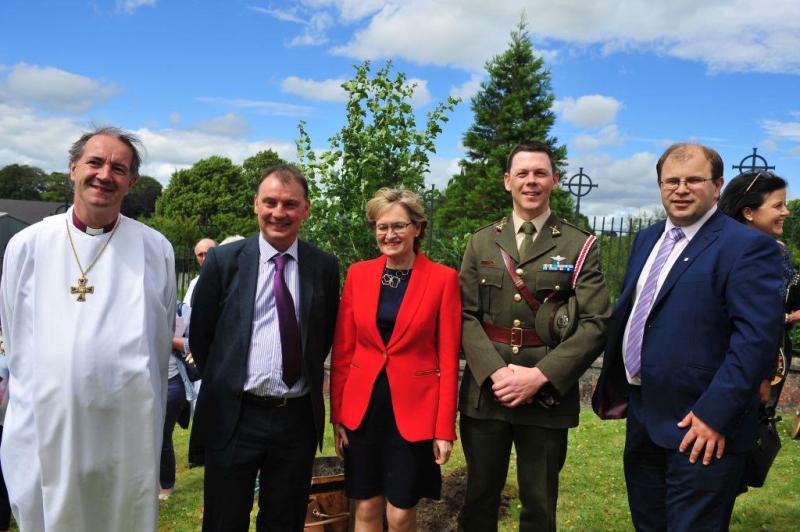 Good attendance at ecumenical remembrance service for farm accident victims, hosted by Embrace Farm  