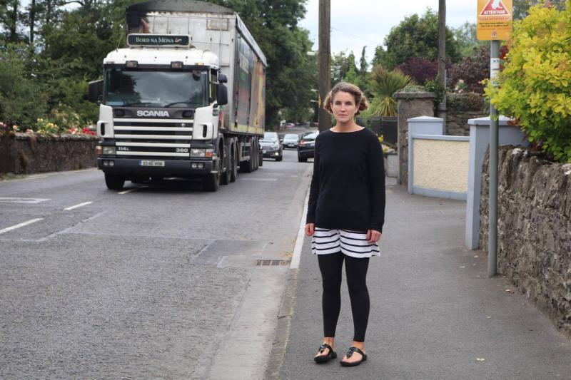 Petition begun by Mountmellick mum of three,  against a higher speed limit in Irishtown
