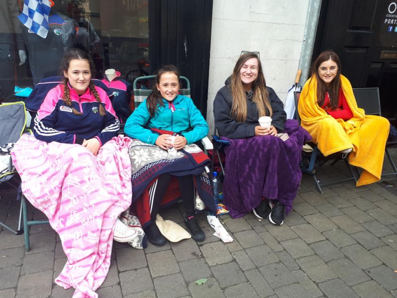 One night down and one to go for fans already queuing for Ed Sheeran tickets in Portlaoise