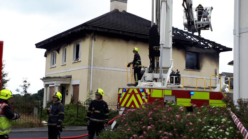 UPDATE: House completely gutted in Portlaoise fire