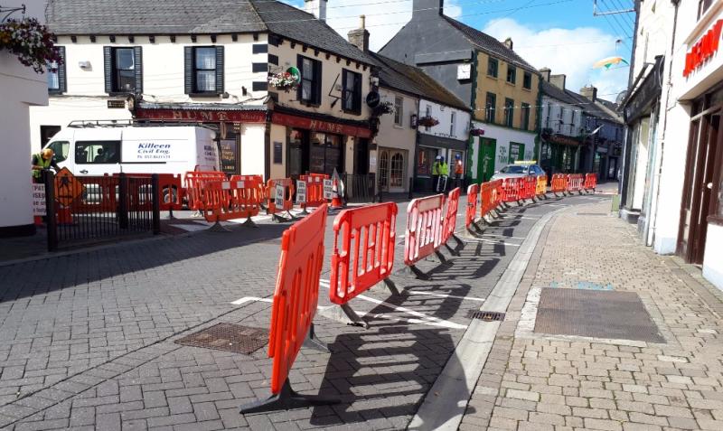 Portlaoise road closure remains in place today