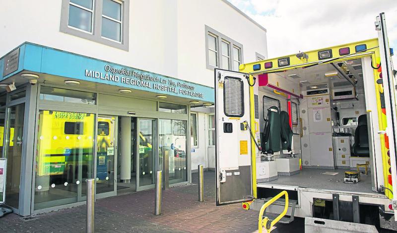 Portlaoise hospital overcrowding up so far this year 