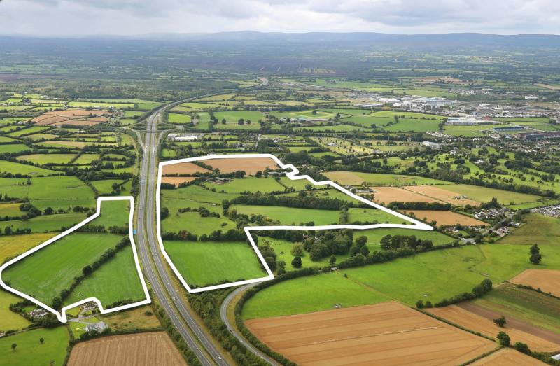 Portlaoise land, comprising 100-acres,  for sale by public auction
