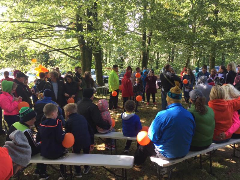 Huge turnout for Teac Tom walk in Stradbally for those lost to suicide