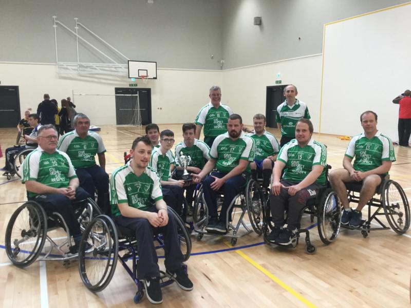 Laois men star for Leinster Wheelchair Hurling team as they win All-Ireland league