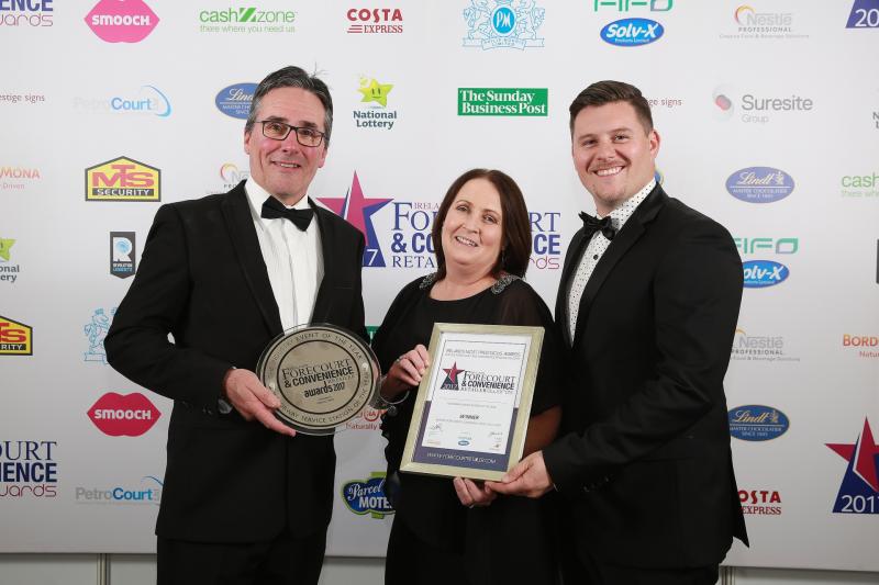 Laois forecourt retailer wins prestigious national award