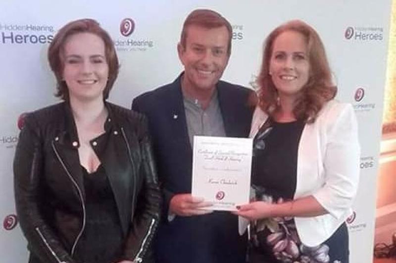 Laois woman wins Hidden Hero Award in the Deaf/Hard of Hearing category for outstanding work