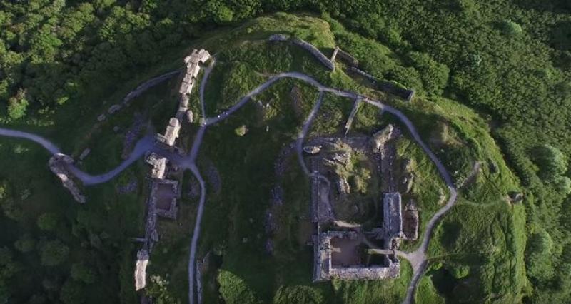 Watch: The Irish Drone ventures over Laois landmark