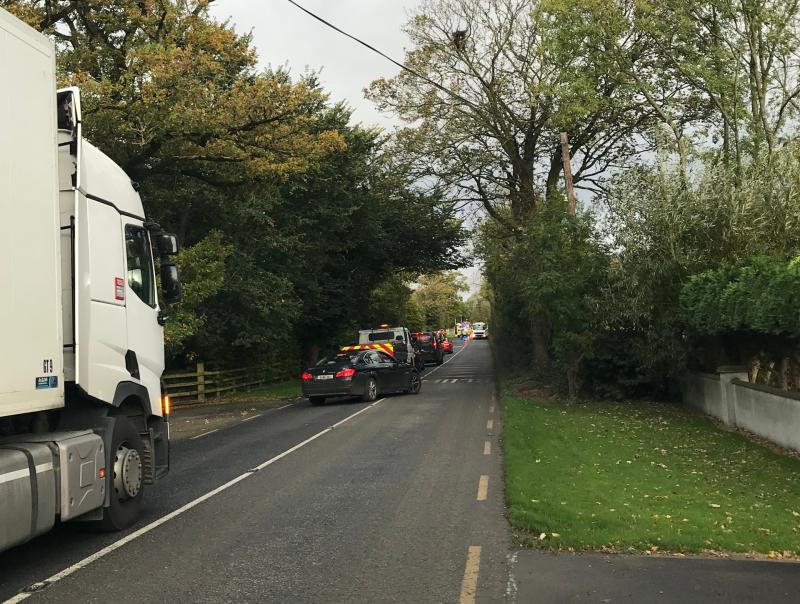 Yet another crash on death trap road in Portarlington Laois Live