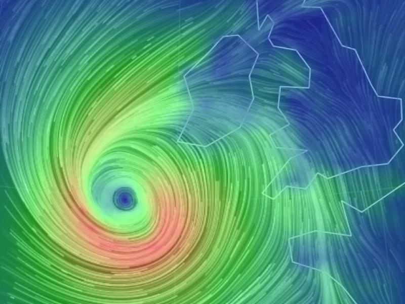 Bus Éireann Hurricane Ophelia