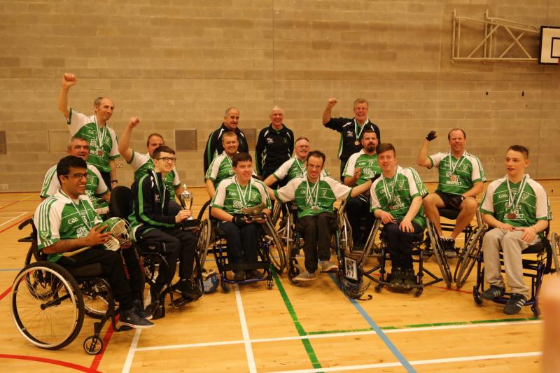 GAA - Another All-Ireland title for the Laois men involved with Leinster Wheelchair Hurling team