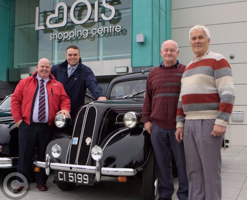 Ford car 100th   fiesta' at  very popular indoor vintage show in  Laois