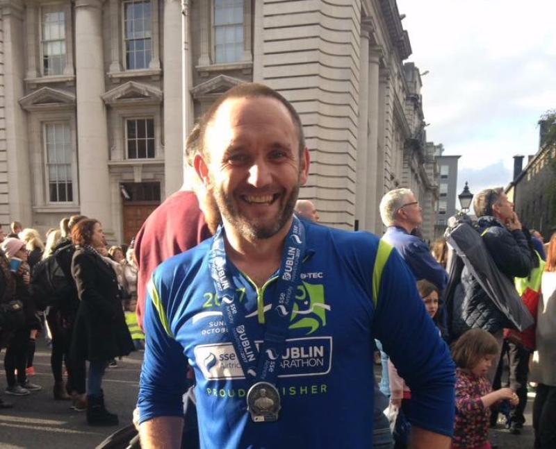 Laois man successfully completed Dublin marathon despite chickpox