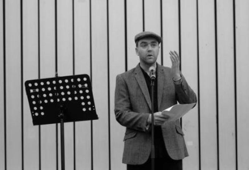 'My Ireland' poet Stephen James Smith wants a Laois poetry group at Electric Picnic