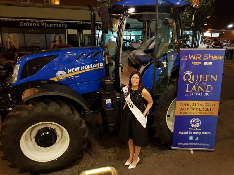 Local contestant for Queen of the Land Festival 