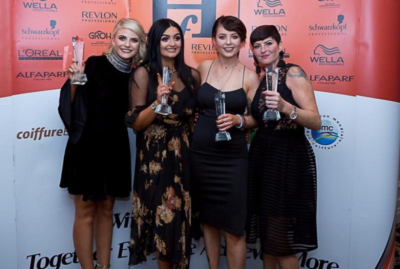 Paula Flanagan from Bankz Hair Salon in Portlaoise wins top