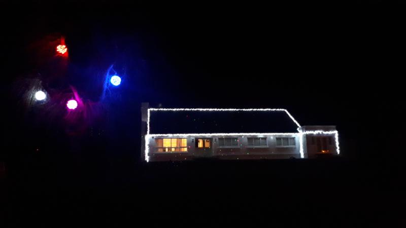 Mountmellick house lights up early for Christmas 