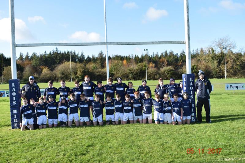 RUGBY - Portlaoise U-13s edged out by Tullamore in Leinster League