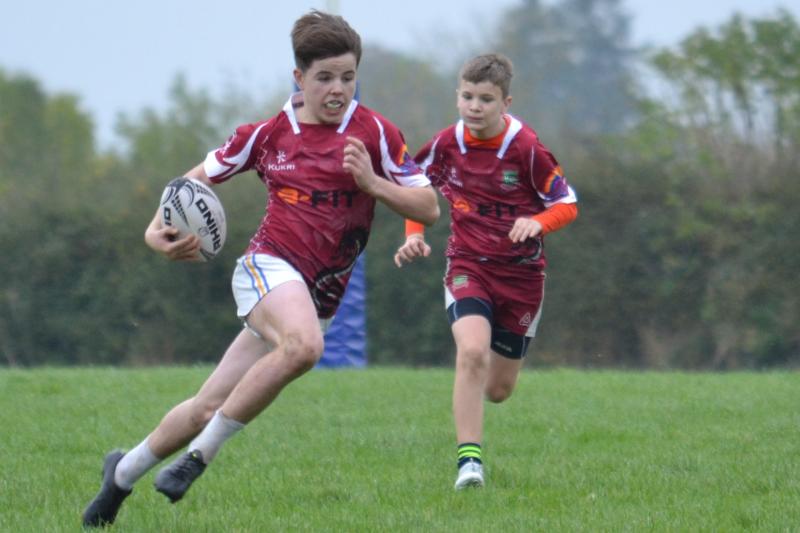 RUGBY - Portarlington U-14s miss out in high-scoring game with Gorey