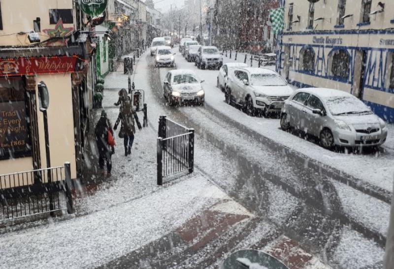 Dubin Road Portlaoise on Sunday.