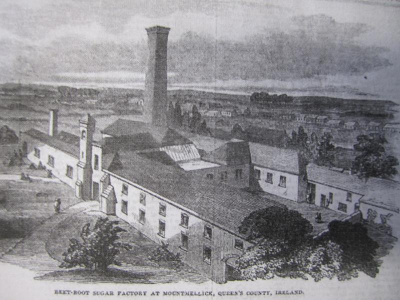 The first beet factory in Ireland was in Laois in 1851