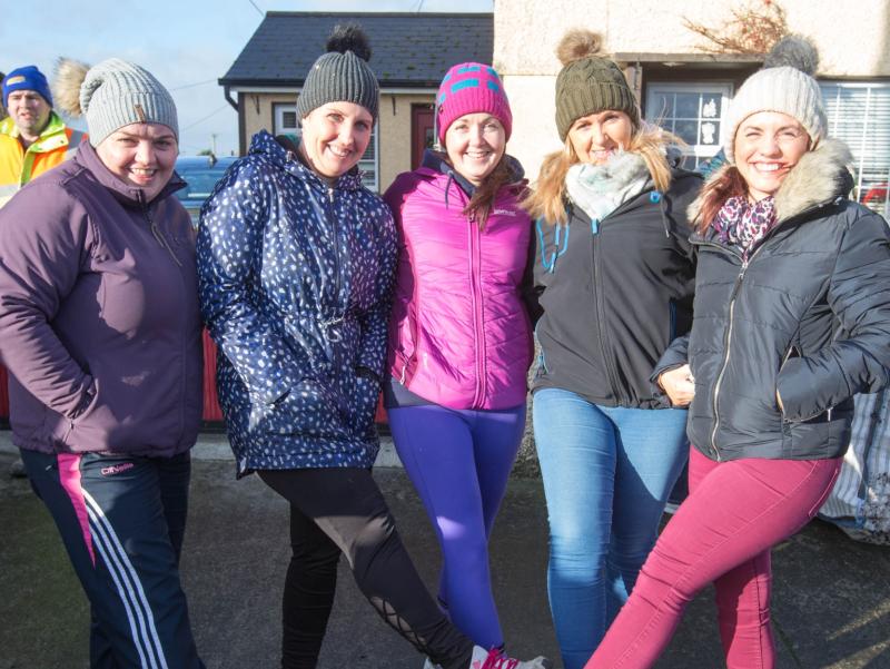 All set to step it out on New Years' Day in Ballacolla