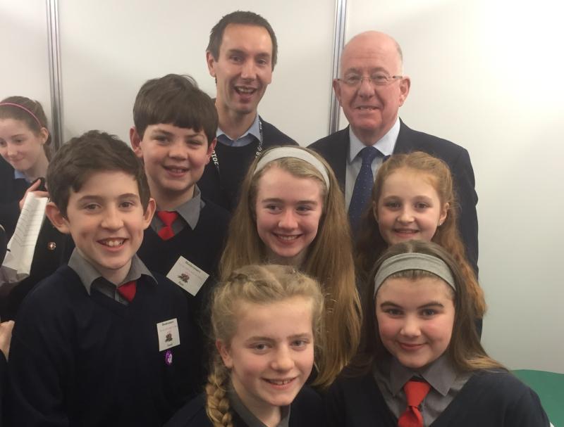 Timahoe young scientists' rhododendron project 'extraordinary' says Minister